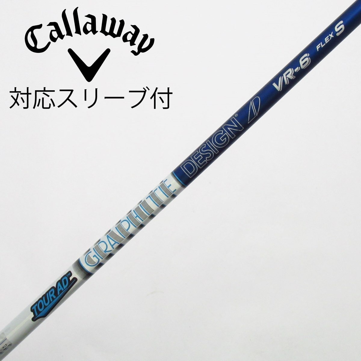 中古】Tour AD VR ドライバー用_スリーブ付 Tour AD VR-6 S C(シャフト