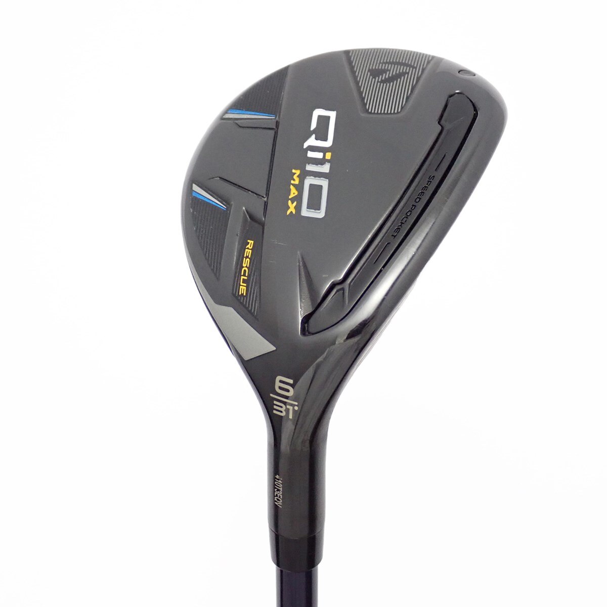 中古】Qi10 MAX レスキュー ユーティリティ Diamana Blue TM60 31 R CD