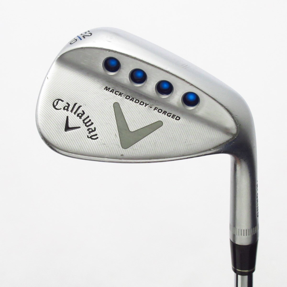 中古】MACK DADDY FORGED ミルキークロム仕上げ ウェッジ N.S.PRO
