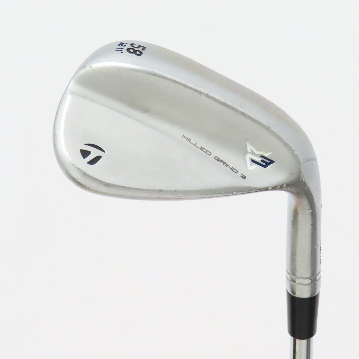 中古】ミルドグラインド3 クローム ウェッジ スチールシャフト 58-11
