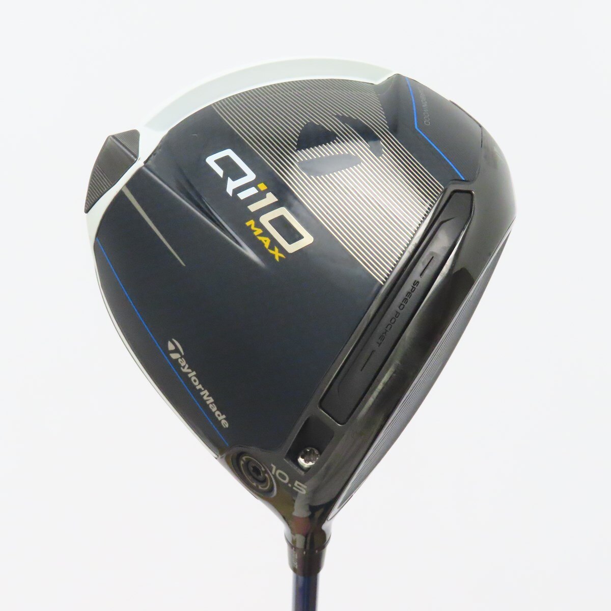中古】Qi10 MAX LITE ドライバー SPEEDER NX BLUE for TM 10.5 S D
