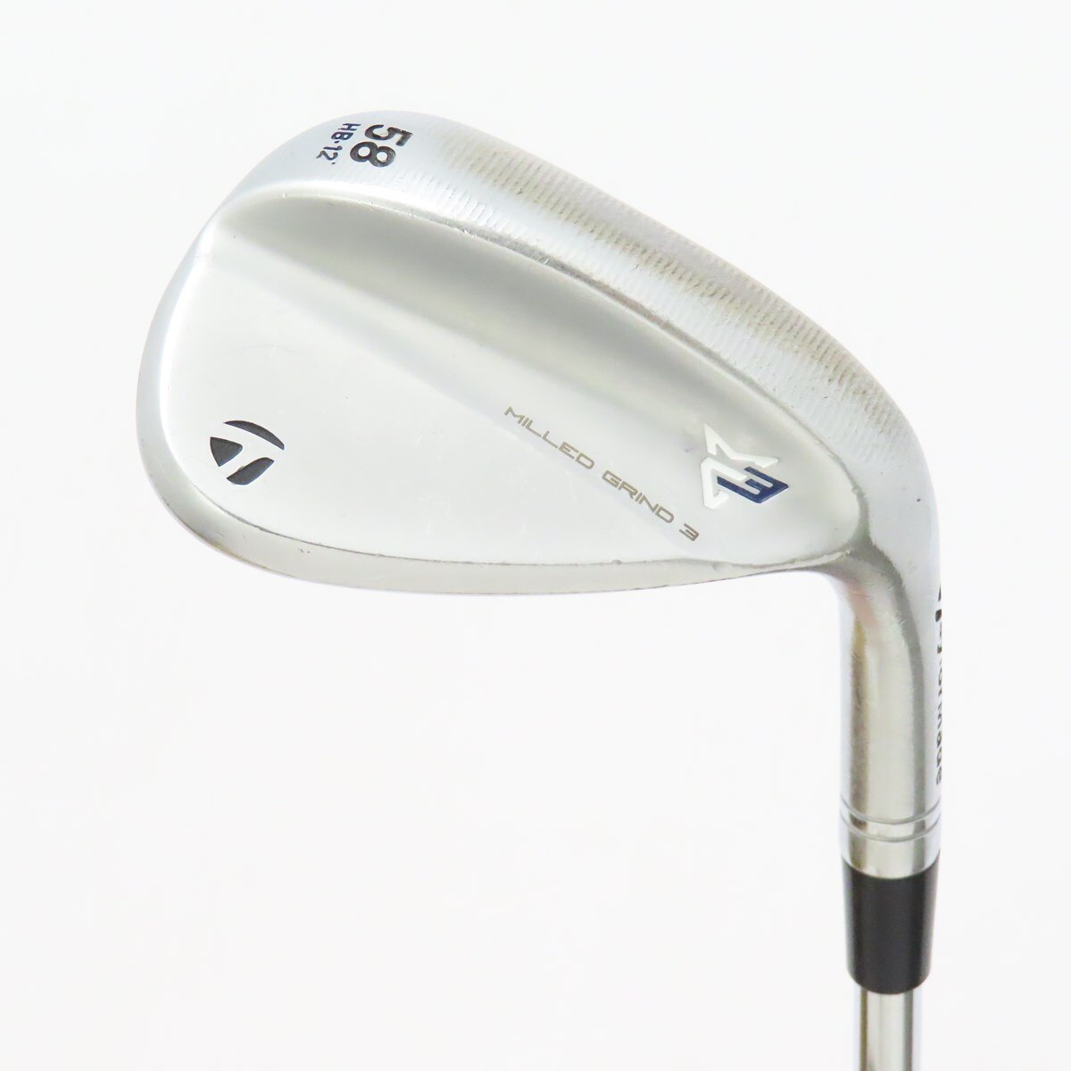 中古】ミルドグラインド3 クローム ウェッジ スチールシャフト 58-12
