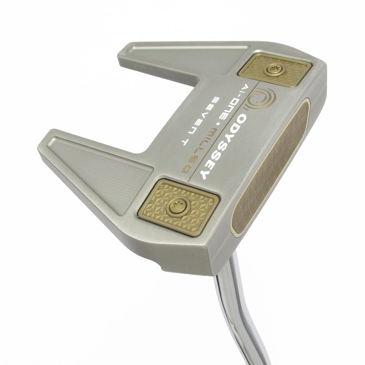 中古】Ai-ONE MILLED SILVER SEVEN T DB パター スチールシャフト 計測