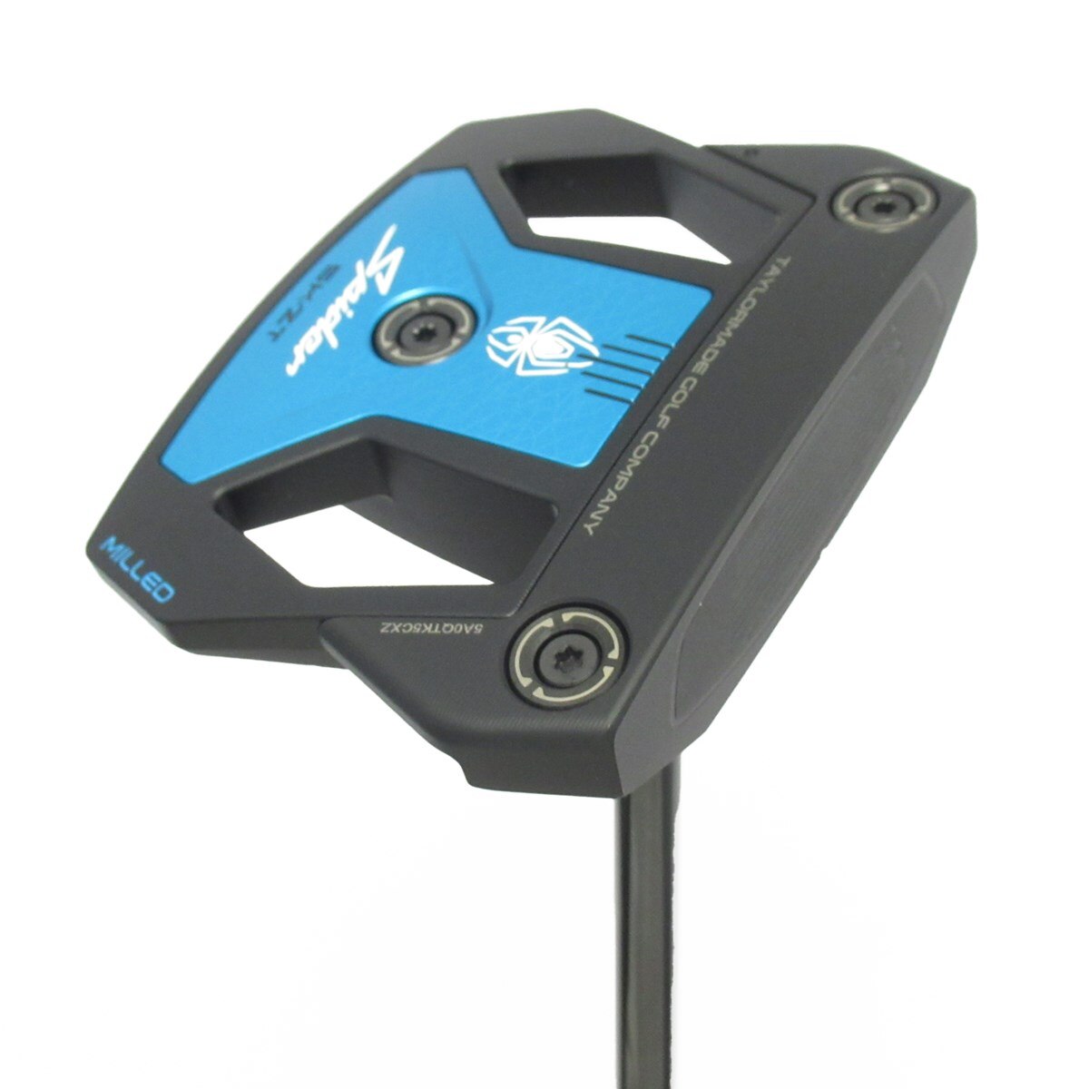 中古】スパイダー ZT ブラック STANDARD パター スチールシャフト 計測