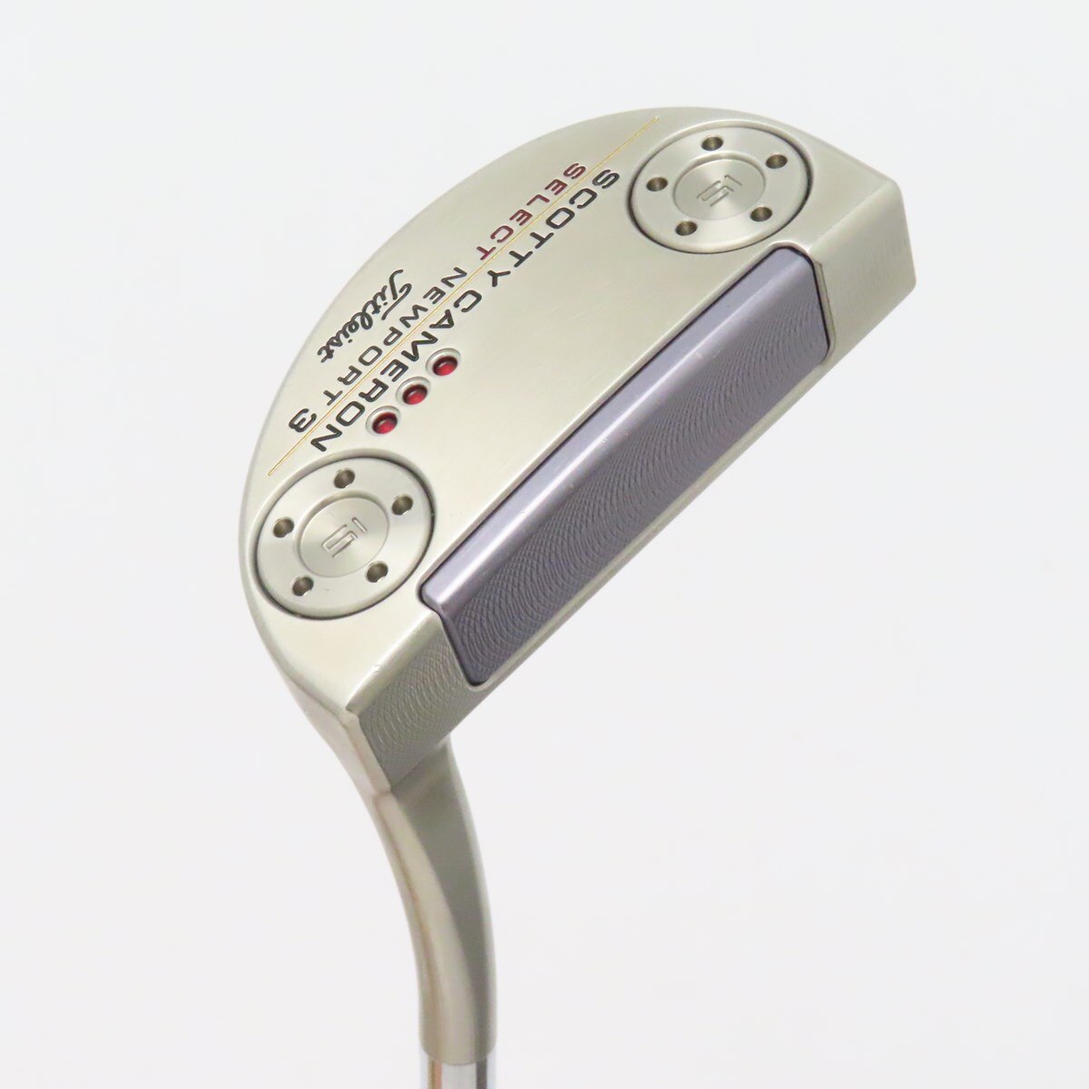 中古】セレクト ニューポート 3 2018 パター スチールシャフト 計測