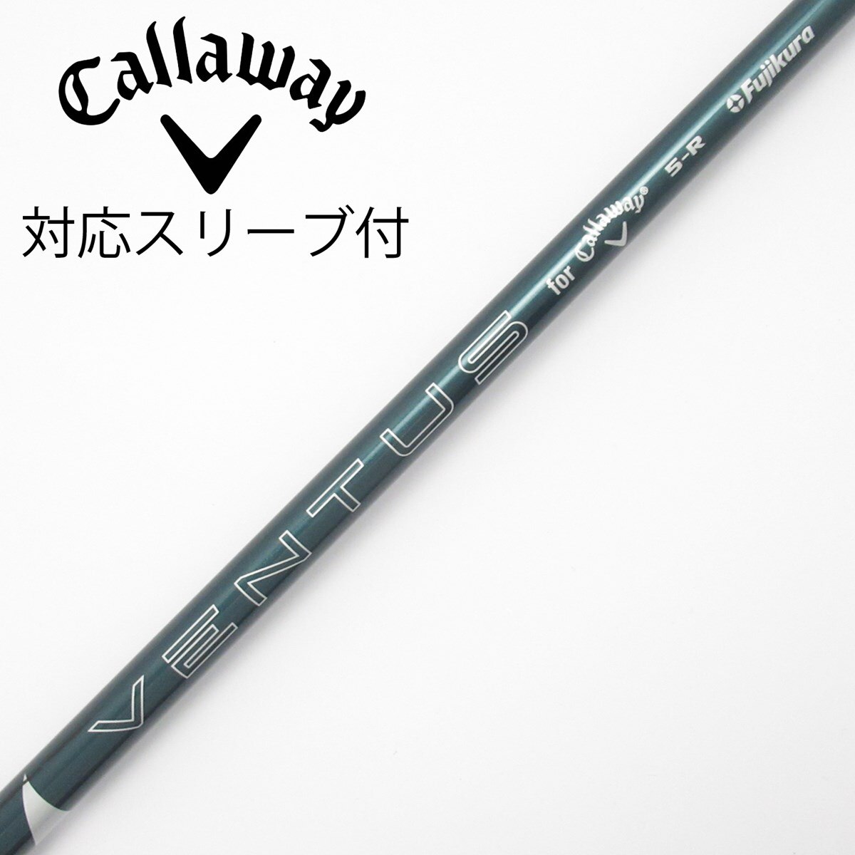 中古】純正シャフト ドライバー用_スリーブ付 VENTUS GREEN 5 for