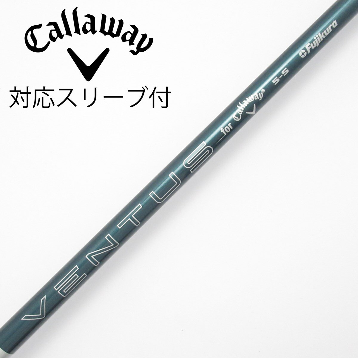 中古】純正シャフト ドライバー用_スリーブ付 VENTUS GREEN 5 for