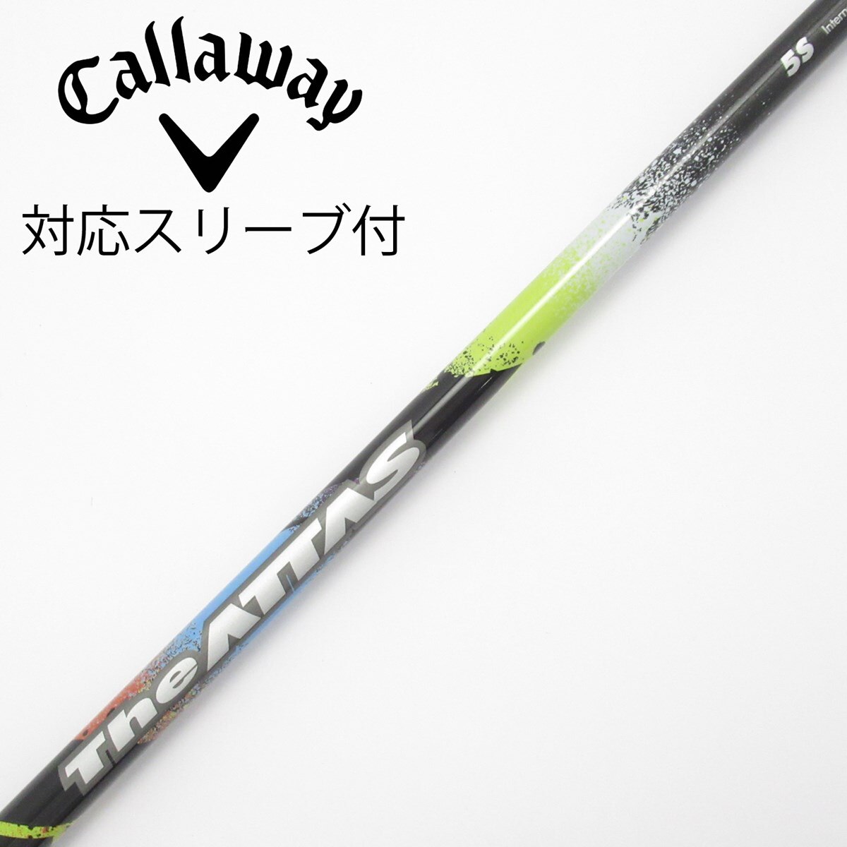 中古】THE ATTAS ドライバー用_スリーブ付 THE ATTAS 5 S CD(シャフト
