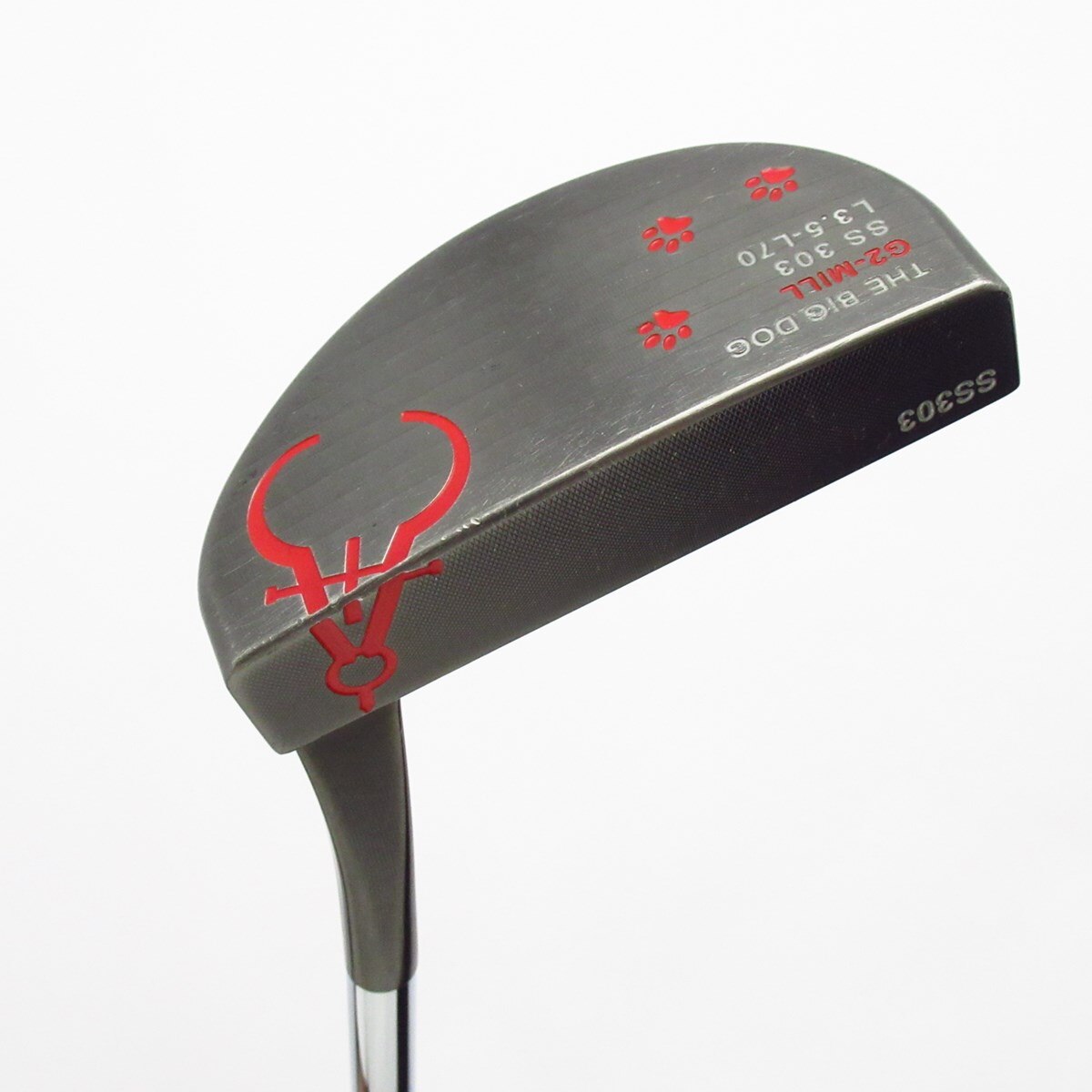 レア！　KZG MILLED パター　ピン　ゲージデザイン系 中古】G2-MILL il Big Dog パター (ゲージデザイン) ゲージデザイン