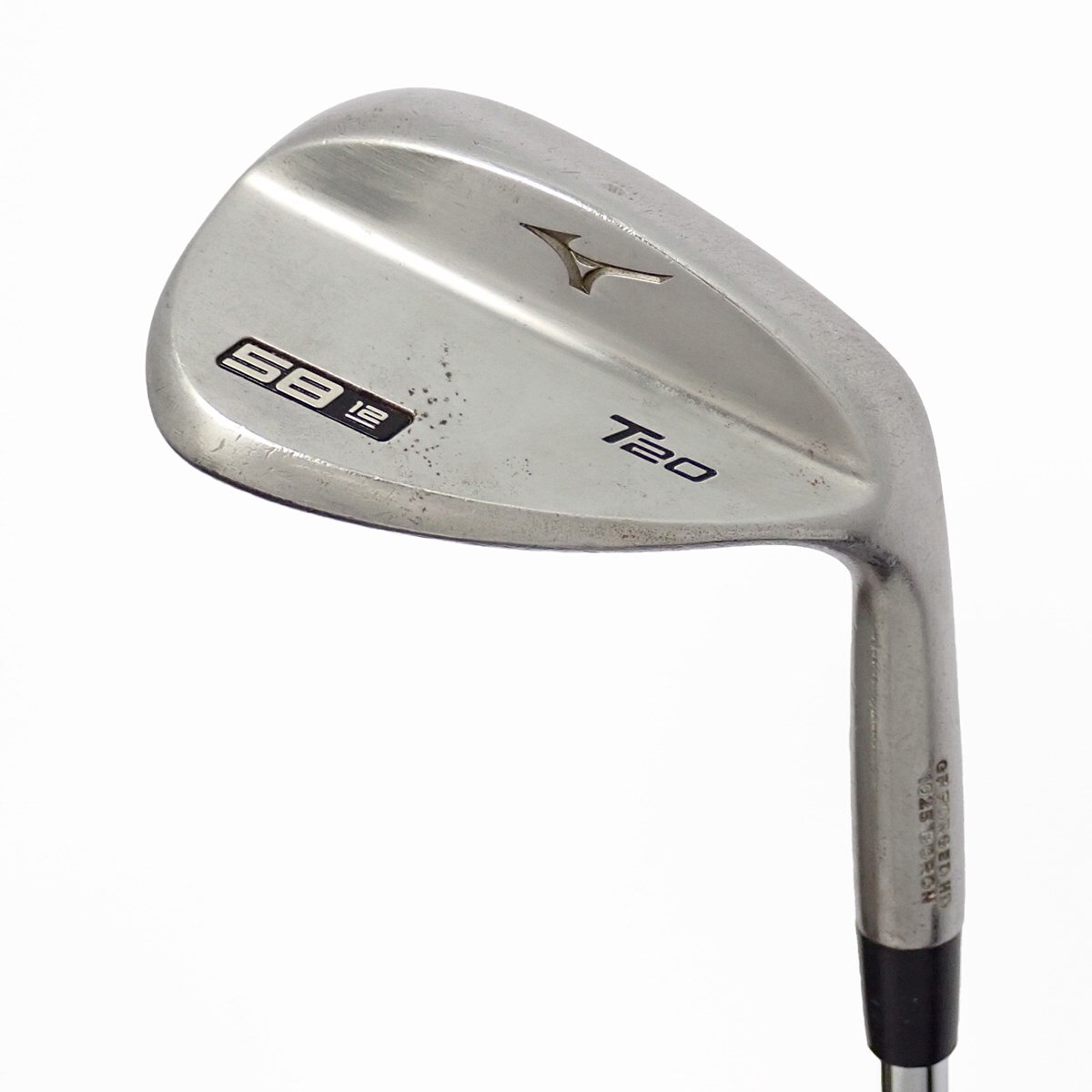 中古】T20 サテン仕上げ ウェッジ スチールシャフト 58-12 判別