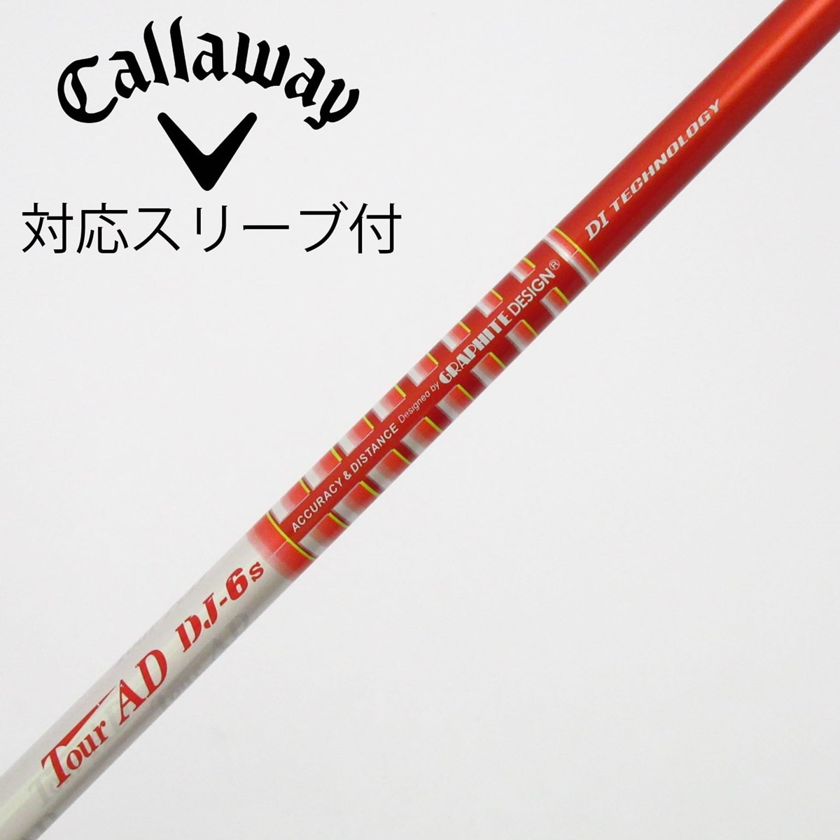 中古】Tour AD DJ ドライバー用_スリーブ付 Tour AD DJ-6 S C(シャフト