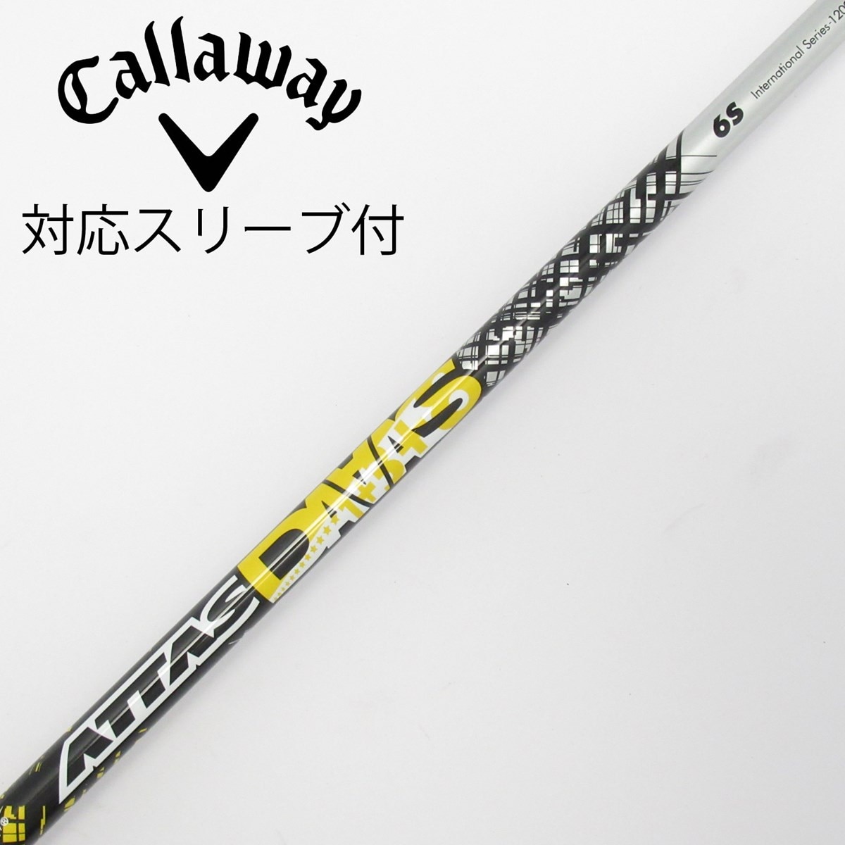 中古】ATTAS DAAAS ドライバー用_スリーブ付 ATTAS DAAAS 6 S CD