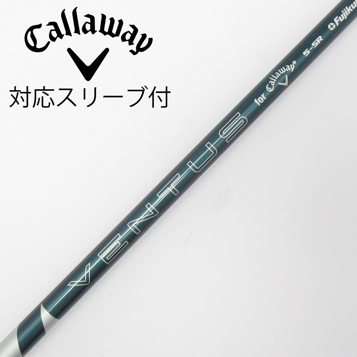 中古】純正シャフト ドライバー用_スリーブ付 VENTUS GREEN 5 for