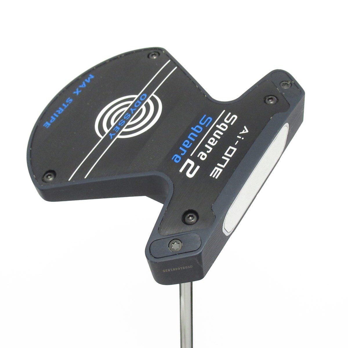 Used] Ai-ONE Square 2 Square MAX STRIPE Putter, Carbon Steel