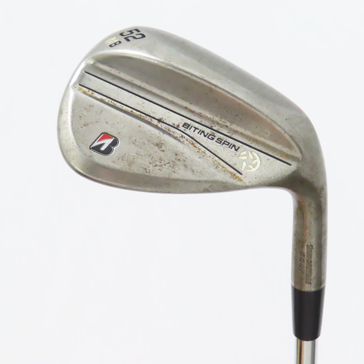 ブリヂストン ノーメッキ 850GH neo 48° .52° .58° 中古】BITING SPIN ﾉｰﾒｯｷ ウェッジ N.S.PRO 850GH neo 52-08 R CD