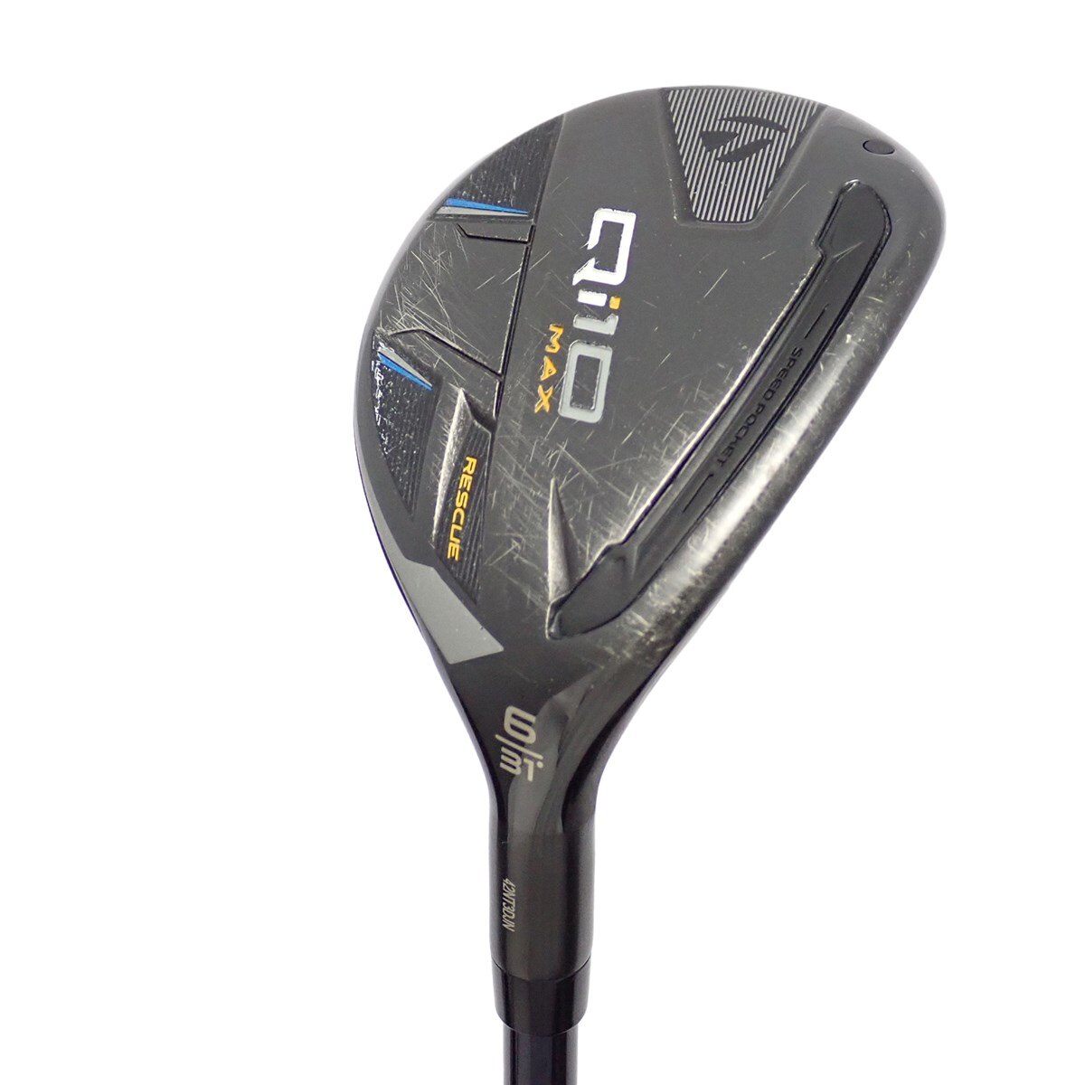 中古】Qi10 MAX レスキュー ユーティリティ Diamana Blue TM60 31 R CD