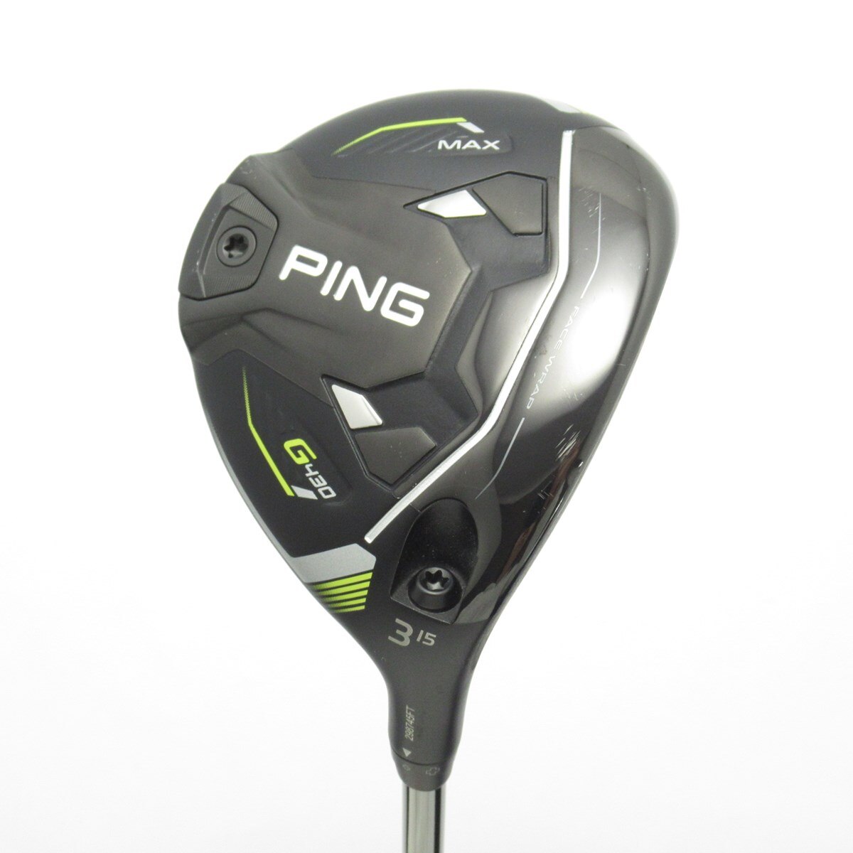 PING G430 MAX フェアウェイウッド 5w ツアークローム65S 【公式 PING G430 MAX フェアウェイウッド 5w ツアークローム65S 【公式
