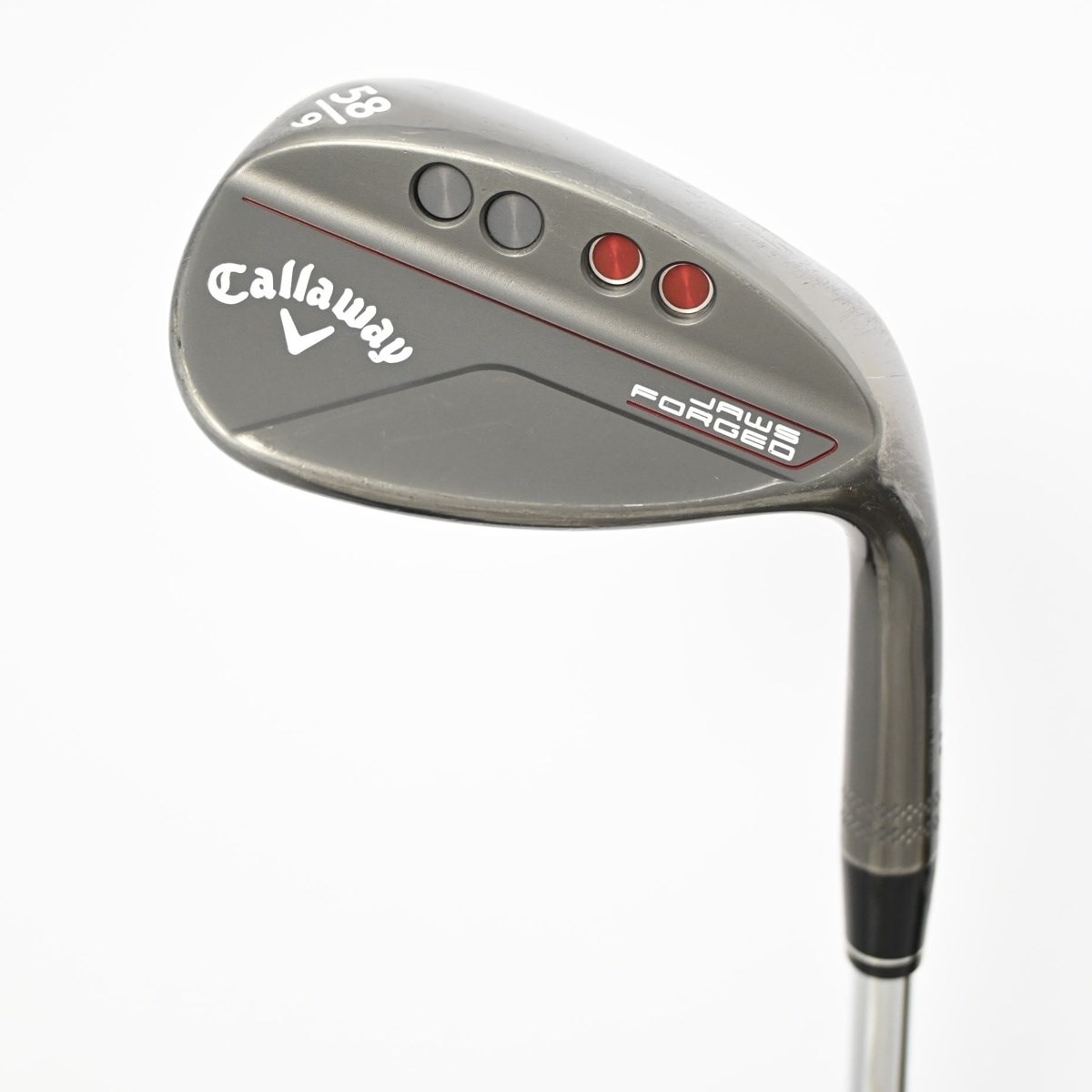 中古】JAWS FORGED チャコールブラック仕上げ ウェッジ Dynamic Gold