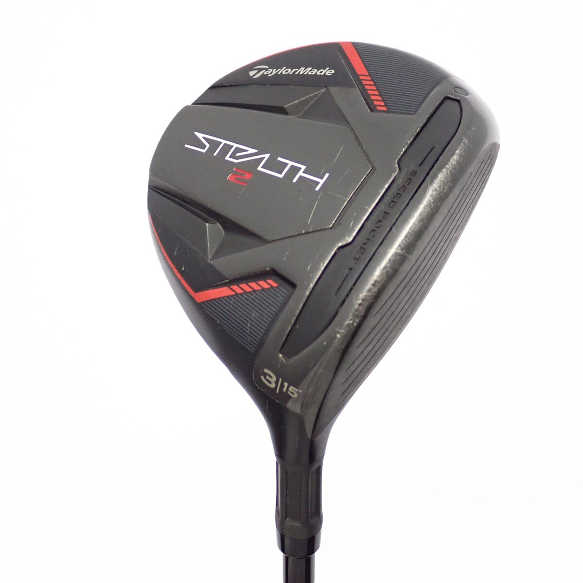 TaylorMade Stealth 2 3ウッド 15° ツアーAD CQ6S 中古】ステルス2 フェアウェイウッド Tour AD CQ-6 15 S CD