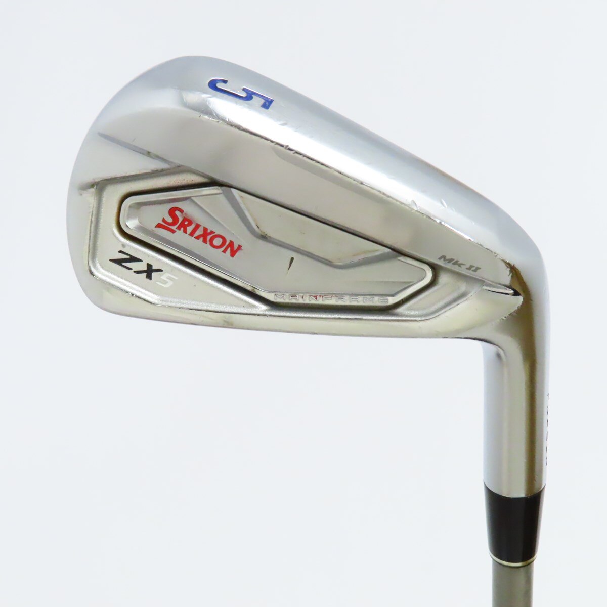 中古】スリクソン ZX5 MkII アイアン Aerotech SteelFiber h-TOUR 75