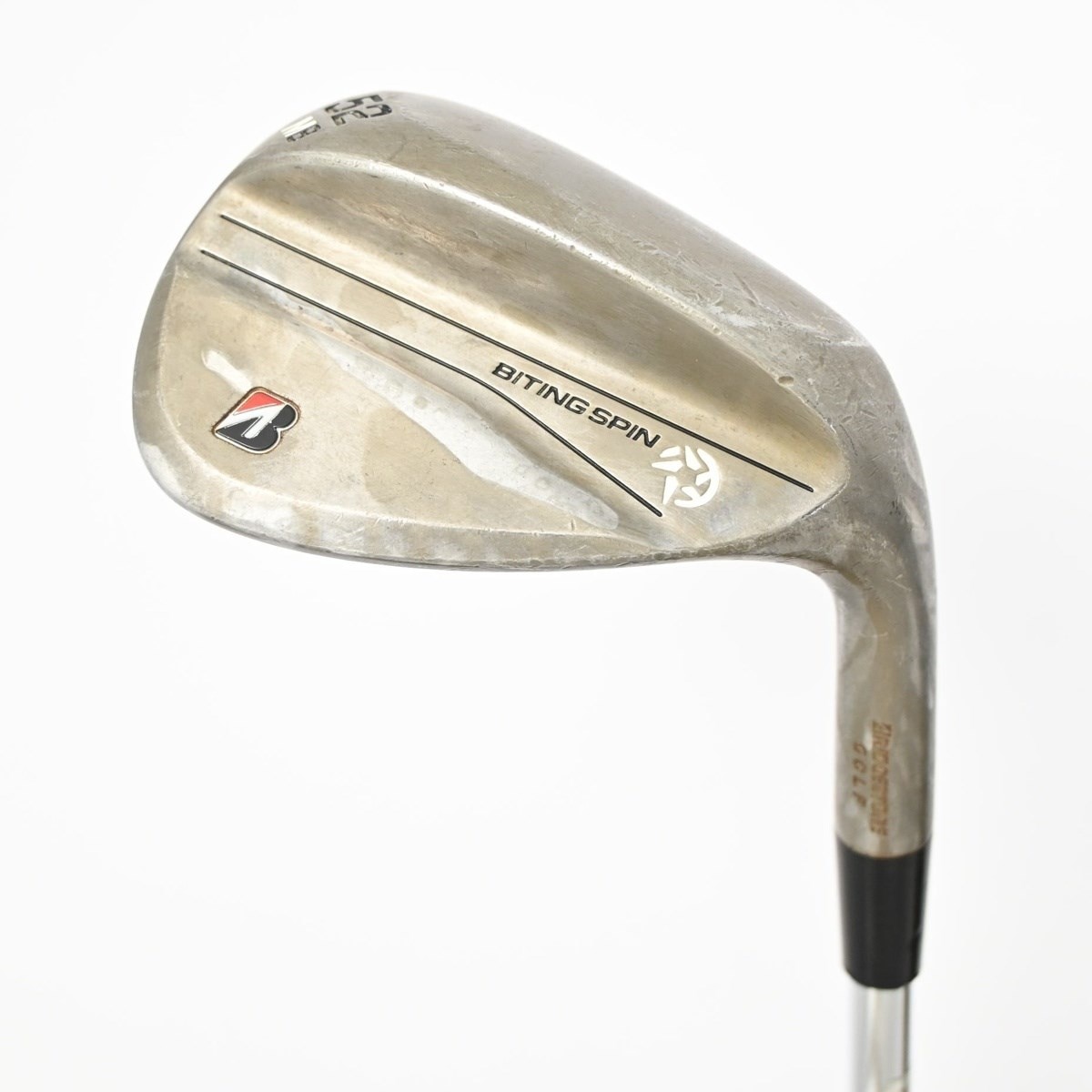 中古】BITING SPIN ﾉｰﾒｯｷ ウェッジ Dynamic Gold HT 52-08 S200 C