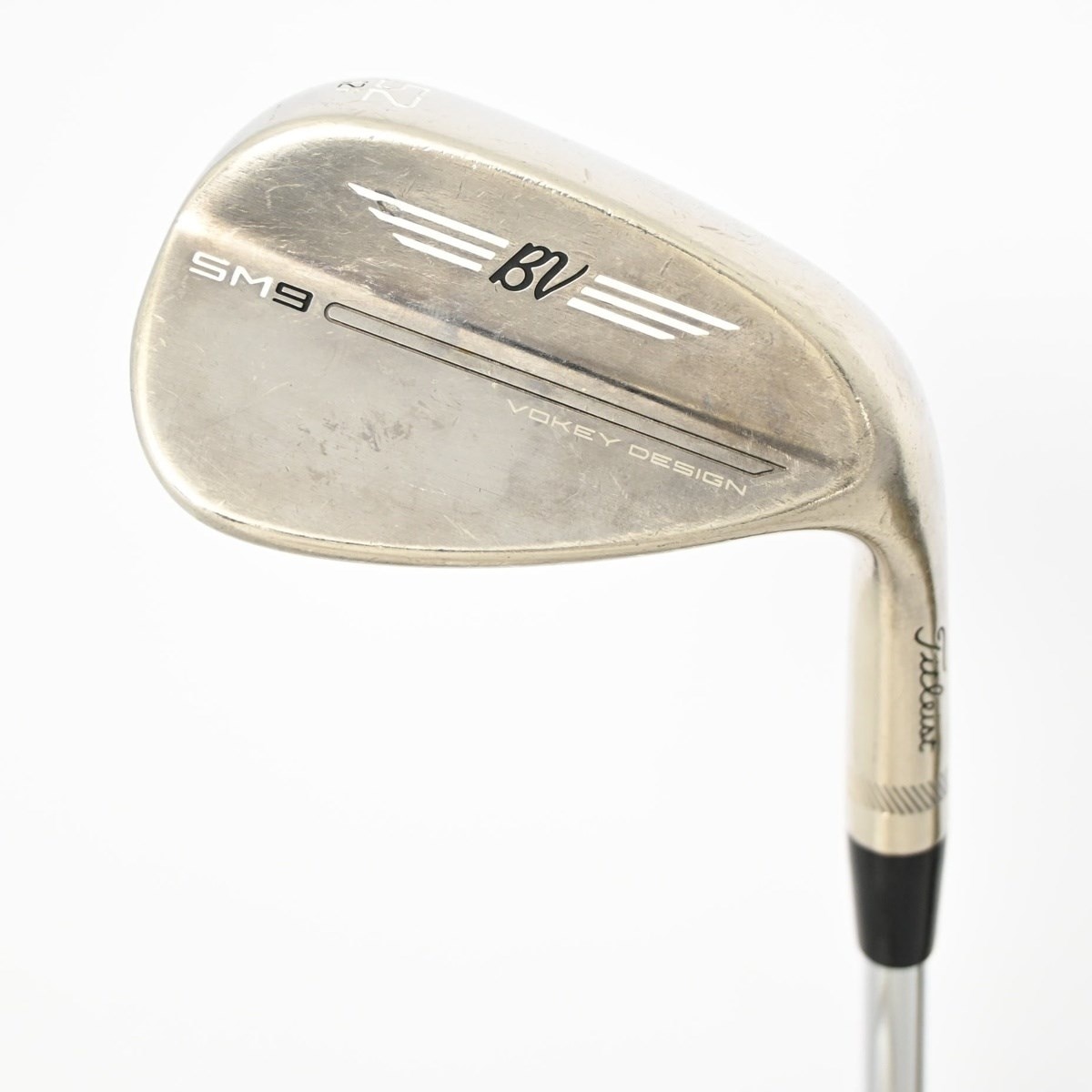 中古】ボーケイ SM9 BRASHED STEEL ウェッジ Dynamic Gold 52-12 WEDGE