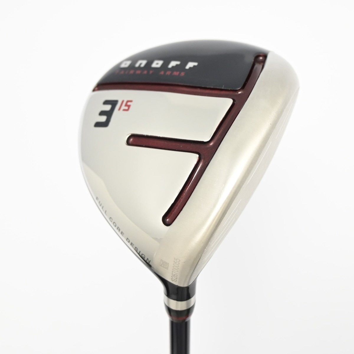 オノフアカ　3W 15° スムースキックMP-520F S 中古】オノフ フェアウェイアームズ 赤 フェアウェイウッド SMOOTH