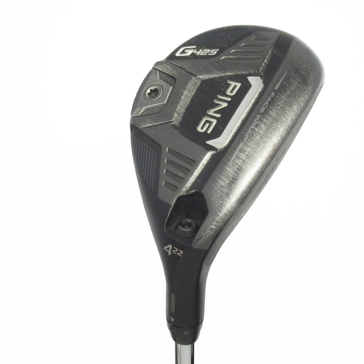 ピン G425 U4 ハイブリッド（ユーティリティ ）22度　ヘッドのみ 中古】G425 ハイブリッド ユーティリティ スチールシャフト 22 判別