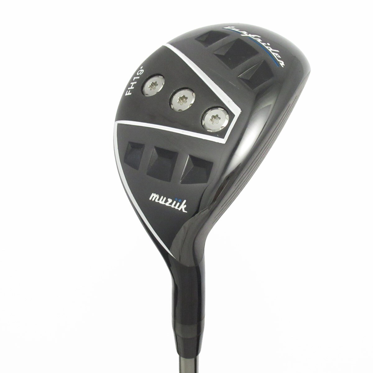 muziik ムジーク　ＴＵＲＦＲＩＤＥＲ　ターフライダー UT 19° 中古】TURFRIDER FW HYBRID ユーティリティ ATTAS EE 19 SR C