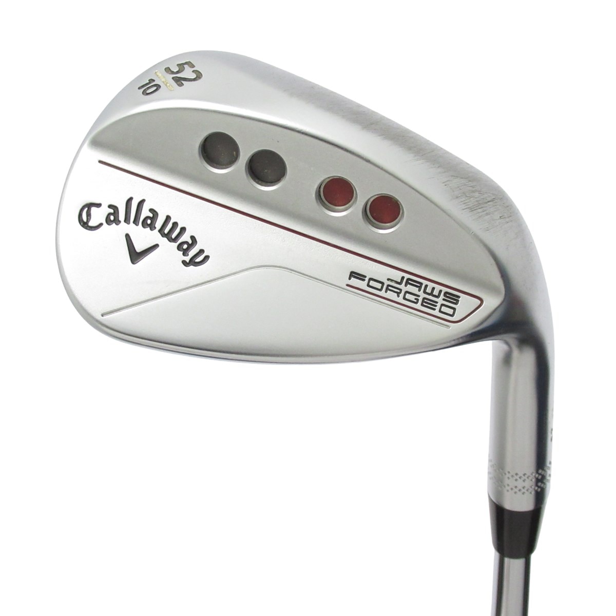 中古】JAWS FORGED クロムメッキ仕上げ ウェッジ Dynamic Gold 105 52