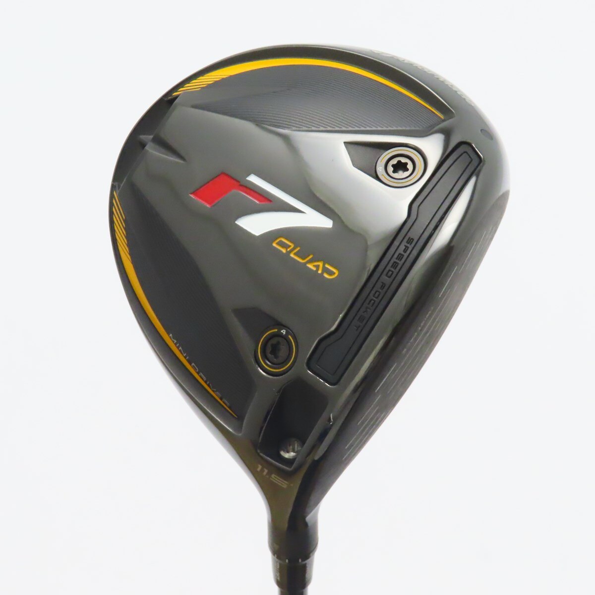 テーラーメイドr7 Quad MINI 11.5°ディアマナシルバーTM55-S 中古】r7 QUAD MINI ドライバー r7 QMD Diamana SILVER TM55 11.5 S C
