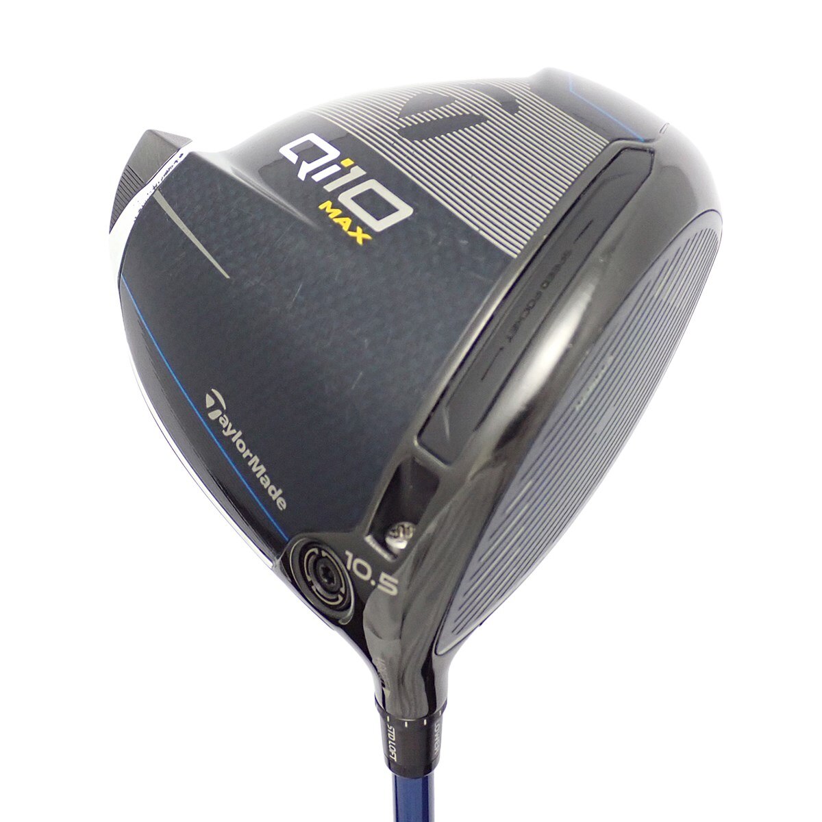 中古】Qi10 MAX LITE ドライバー SPEEDER NX BLUE for TM 10.5 S C
