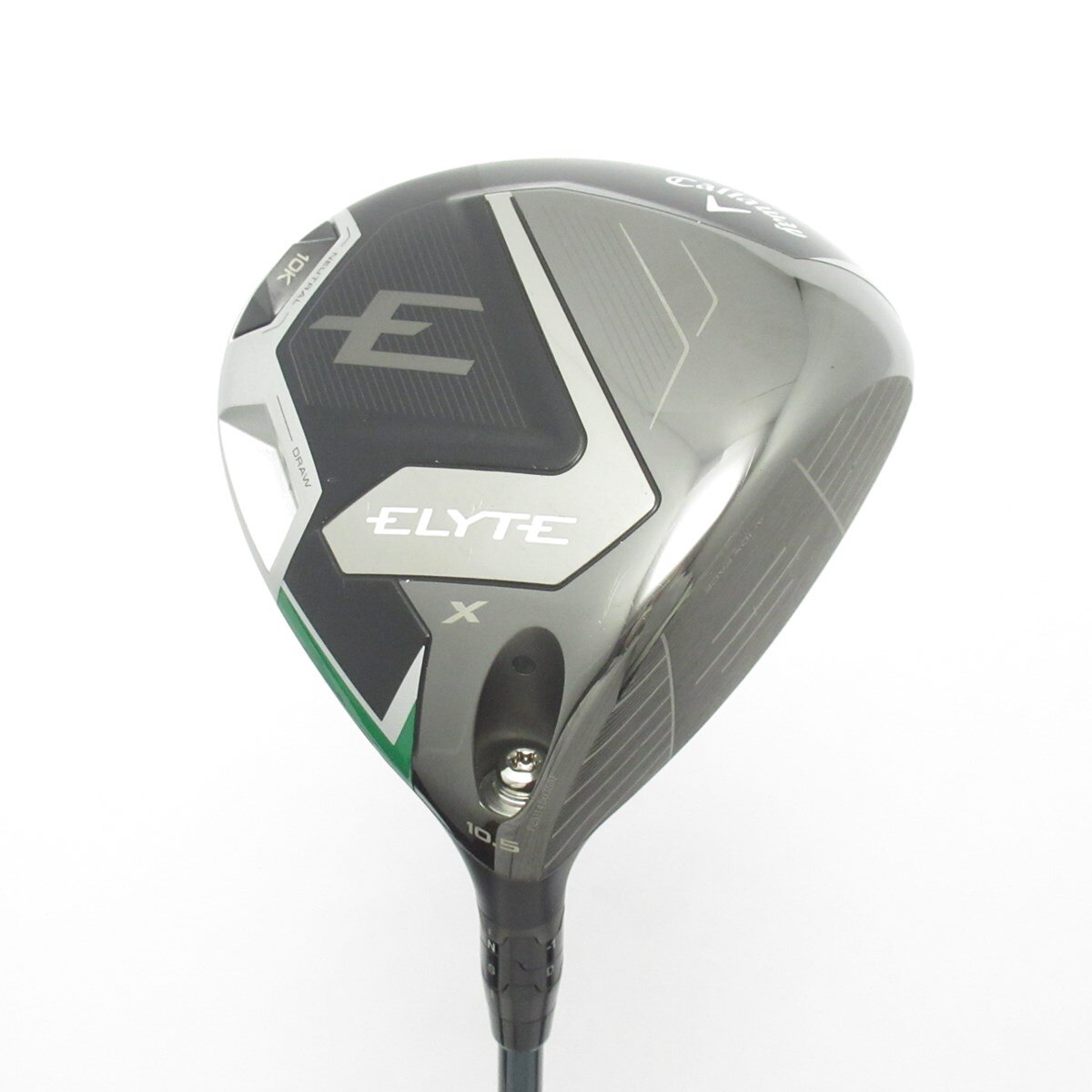 未使用に近い　キャロウェイ ELYTE X 10K ドライバー 10.5 純正 中古】エリート X 10K ドライバー VENTUS GREEN 5 for Callaway 10.5