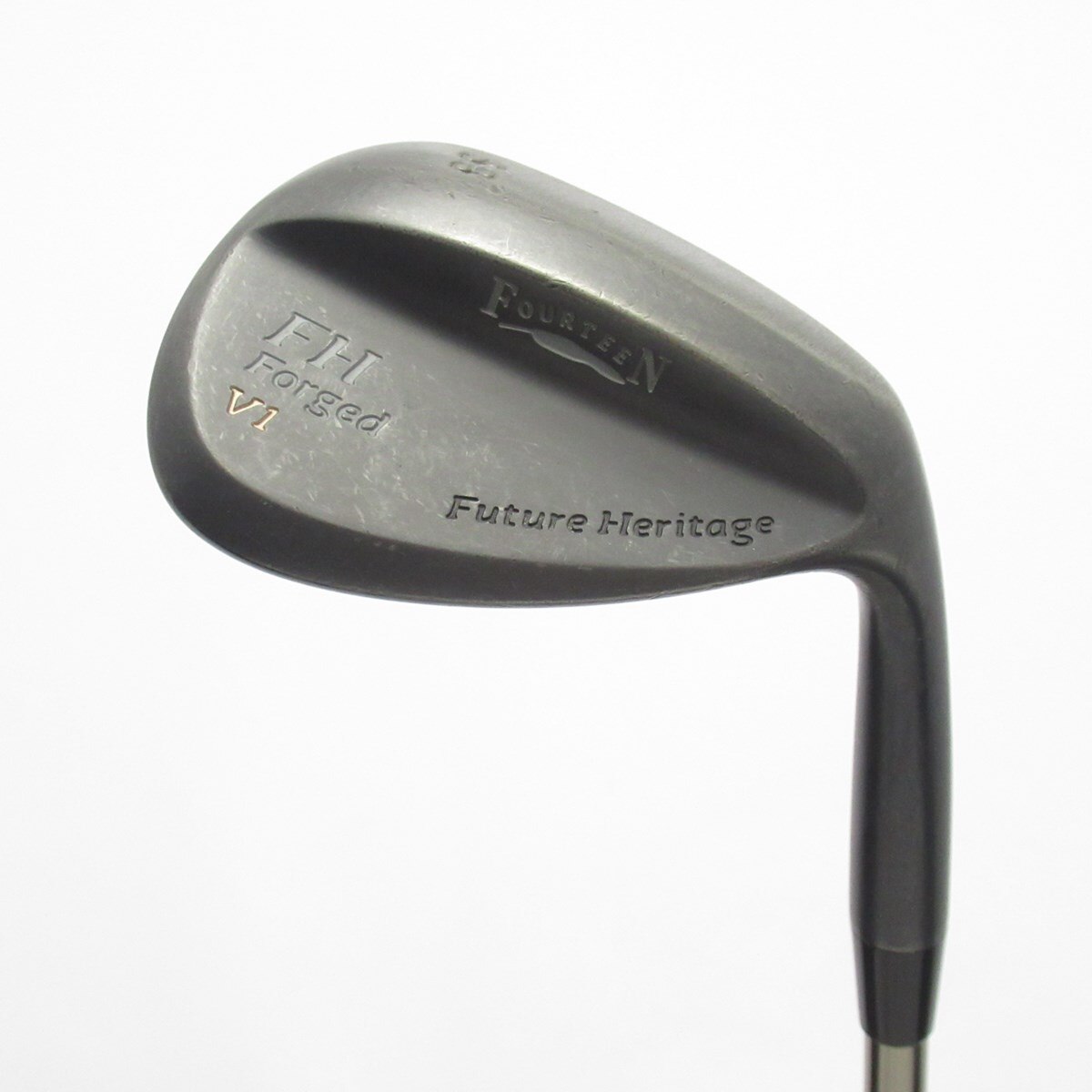 中古】FH Forged V1 BK ウェッジ ATTAS SPINWEDGE IP80 58-14 設定無 D