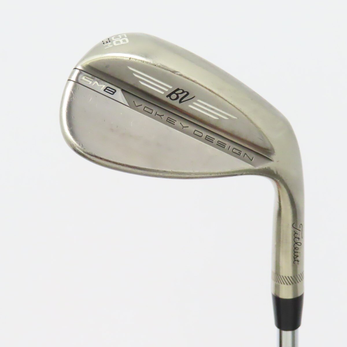 中古】ボーケイデザイン SM8 ブラッシュドスチール ウェッジ N.S.PRO