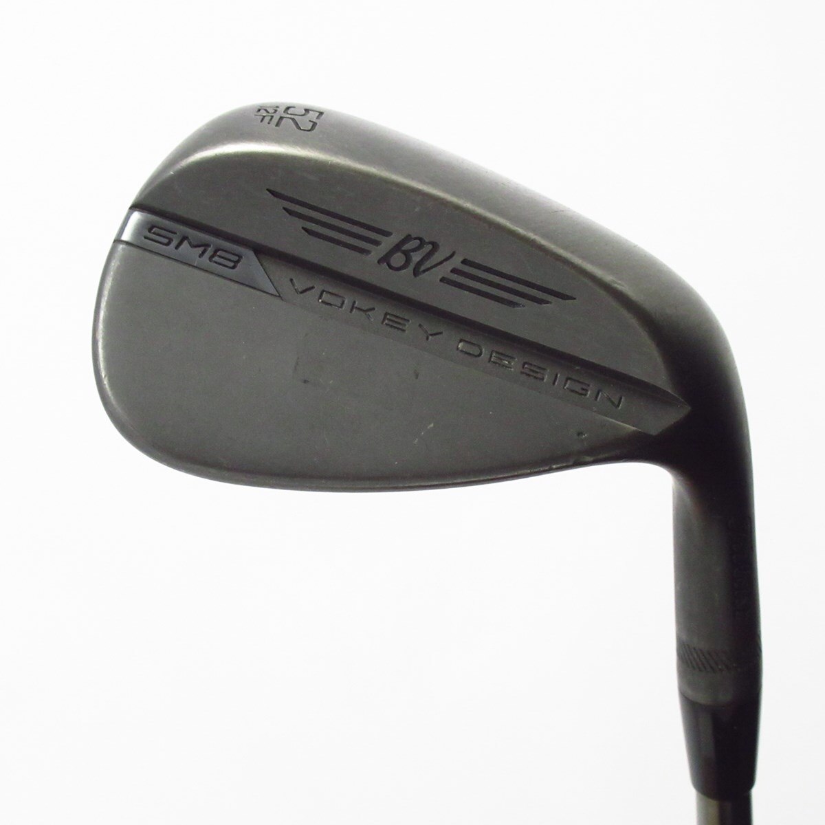 中古】ボーケイ SM8 ジェットブラック ウェッジ スチールシャフト 52