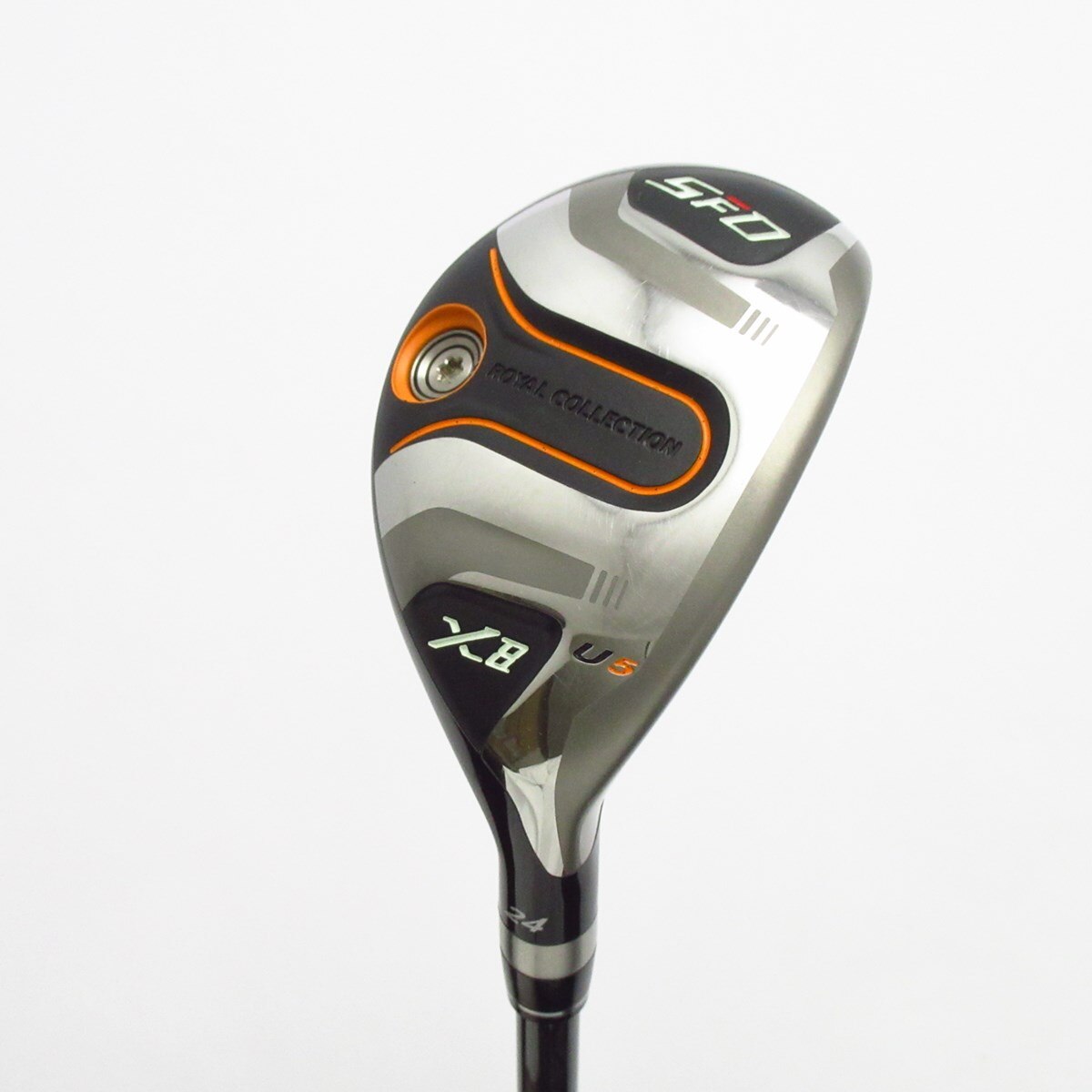 美品 ロイヤルコレクション SFD X8 U5 24° R ヘッドカバー付 クラブ