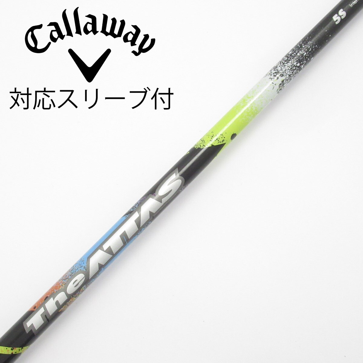 中古】THE ATTAS ドライバー用_スリーブ付 THE ATTAS 5 S CD(シャフト