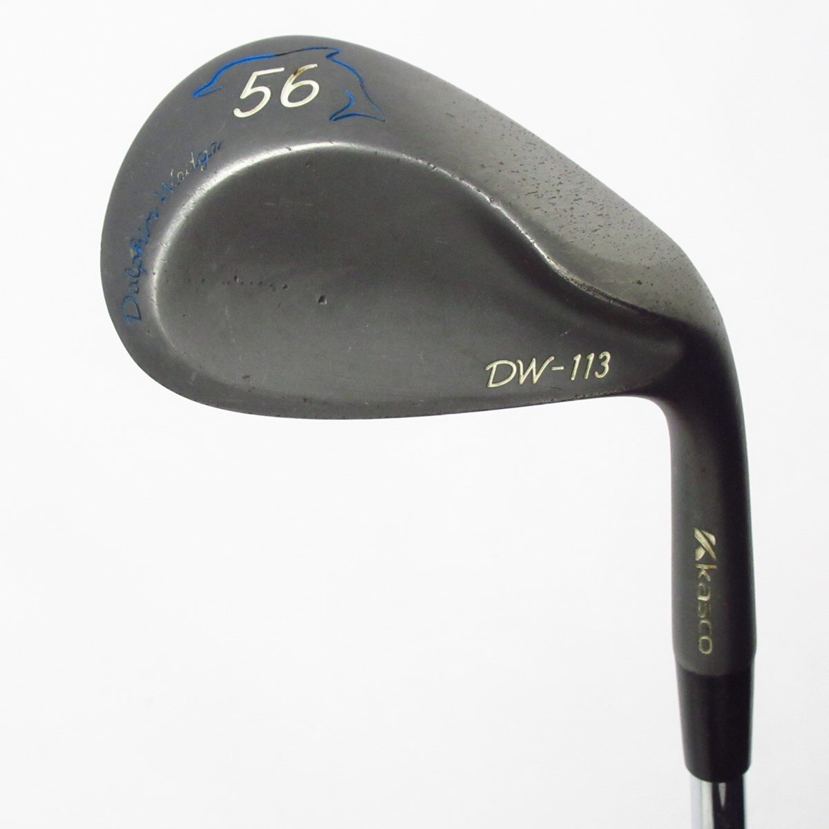 中古】ドルフィンウェッジ DW-113 BK ウェッジ スチールシャフト 56