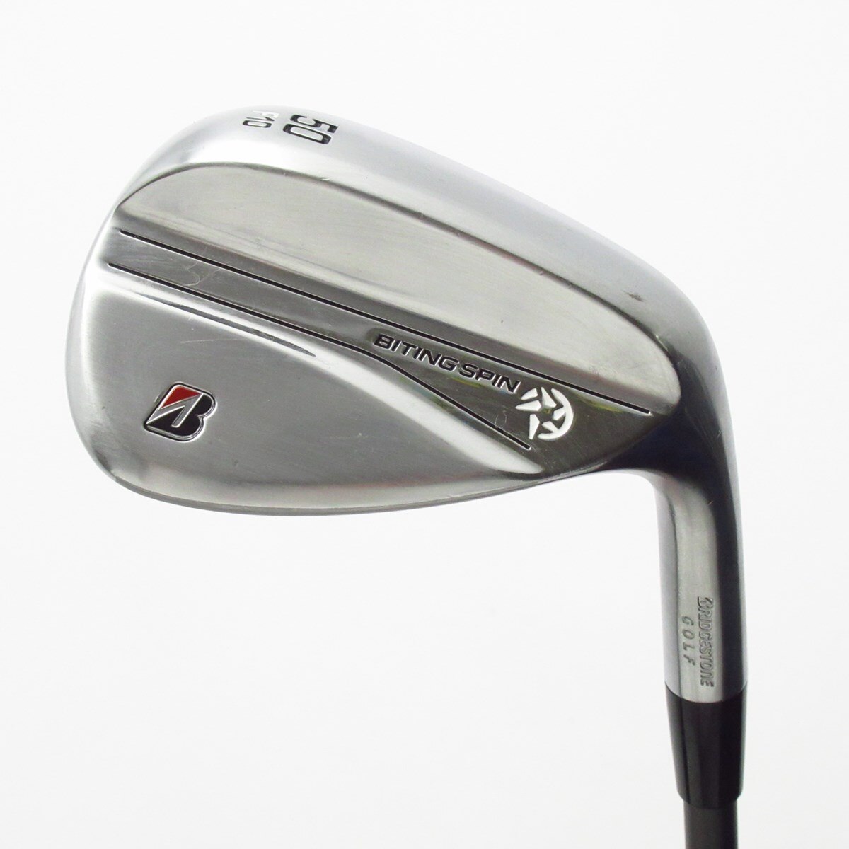 中古】BITING SPIN ウェッジ カーボンシャフト 50-10 S C(ウェッジ