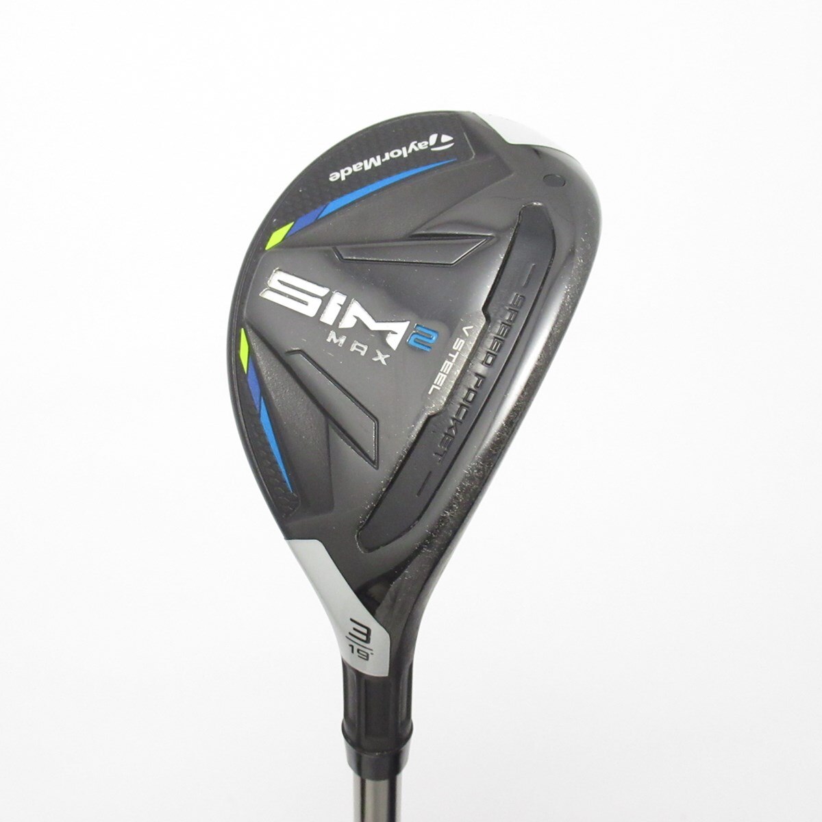 左）SIM2MAX レスキューU3 19° アッタスMBHY75S 中古】SIM2 マックス レスキュー ユーティリティ ATTAS EZ 19 S C