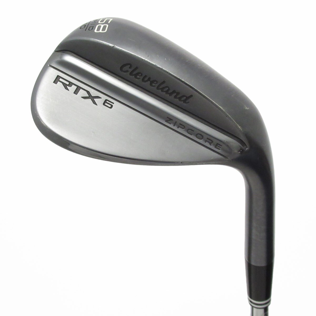 中古】RTX6 ジップコア ブラックサテン ウェッジ Dynamic Gold HT 58
