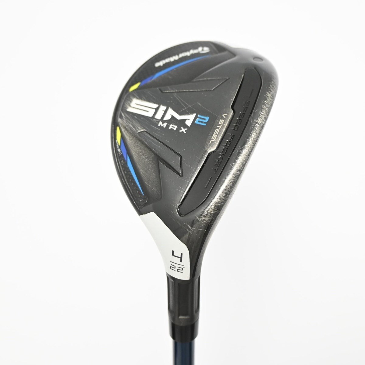 Sim2max レスキュー3U 4U ユーティリティTM60 Sカーボンシャフト 中古】SIM2 マックス レスキュー ユーティリティ TENSEI BLUE TM60