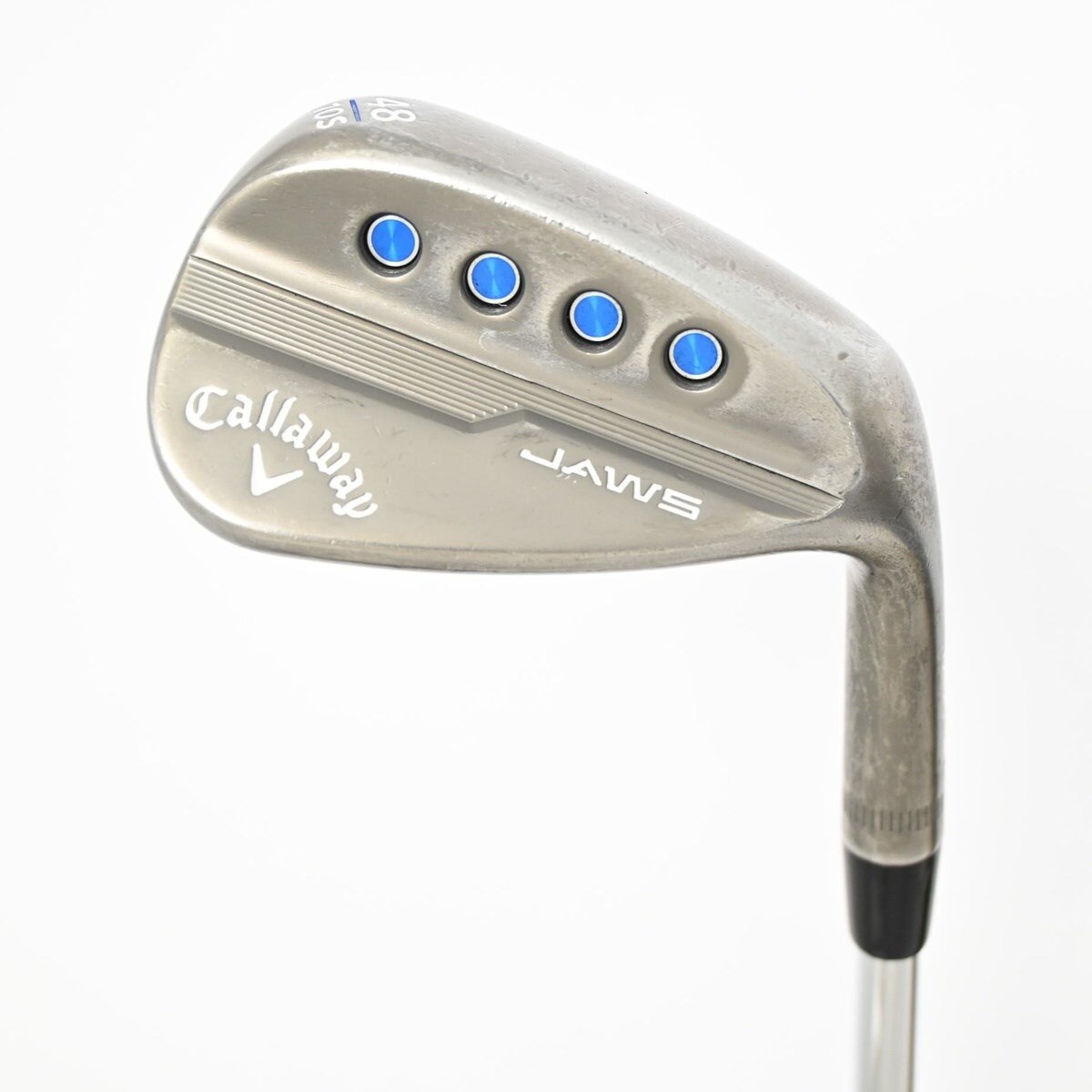 中古】MD5 JAWS ツアーグレー仕上げ ウェッジ スチールシャフト 48-10