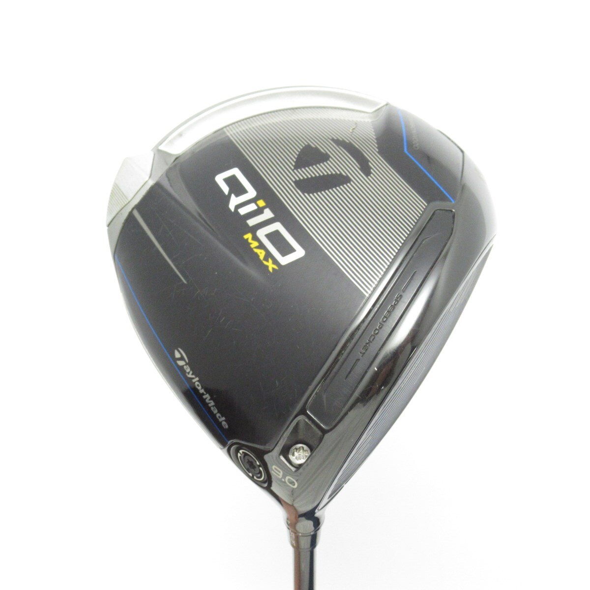 中古】Qi10 MAX ドライバー KURO KAGE SILVER DUAL-CORE TiNi 60 9 X