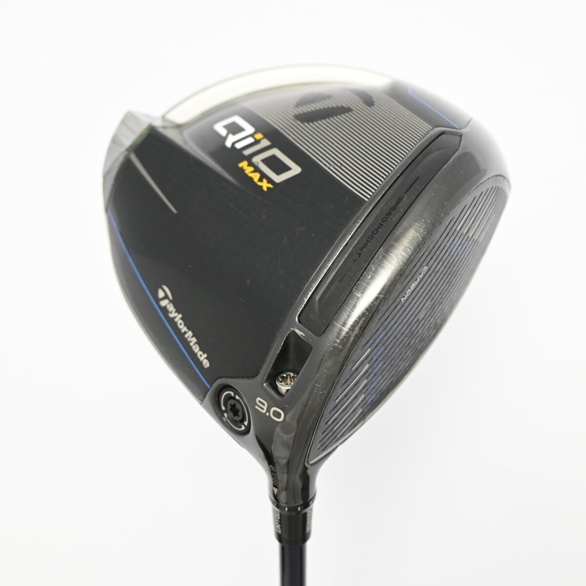 新品同様 テーラーメイド Qi10 9度 ディアマナTM50 S シャフト未使用 中古】Qi10 MAX ドライバー Diamana Blue TM50 9 SR CD(ドライバー