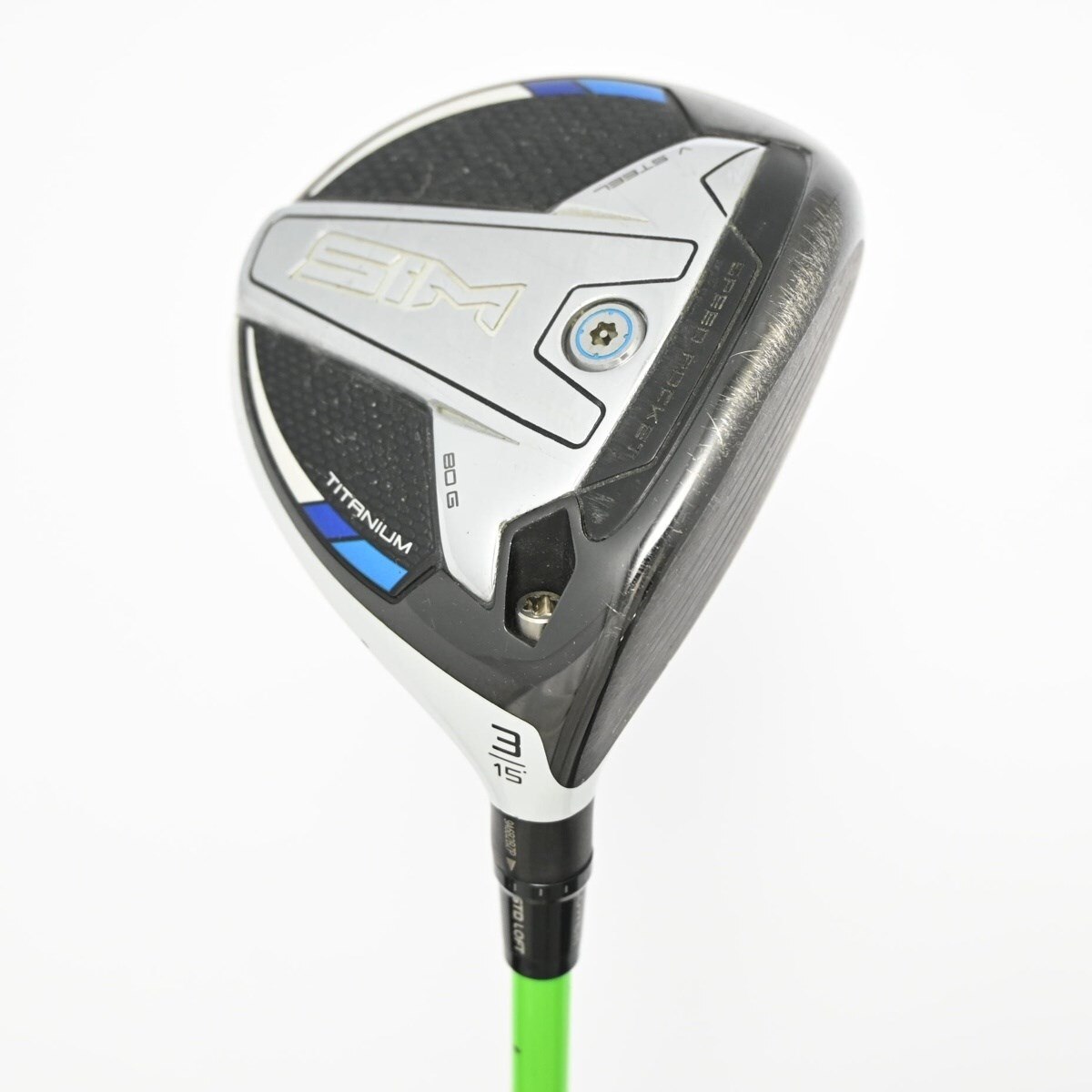 テーラーメイド　SIM３番ウッド（15°）　アッタスmb fw 75s 中古】SIM フェアウェイウッド ATTAS FW 75 15 X CD(フェアウェイ