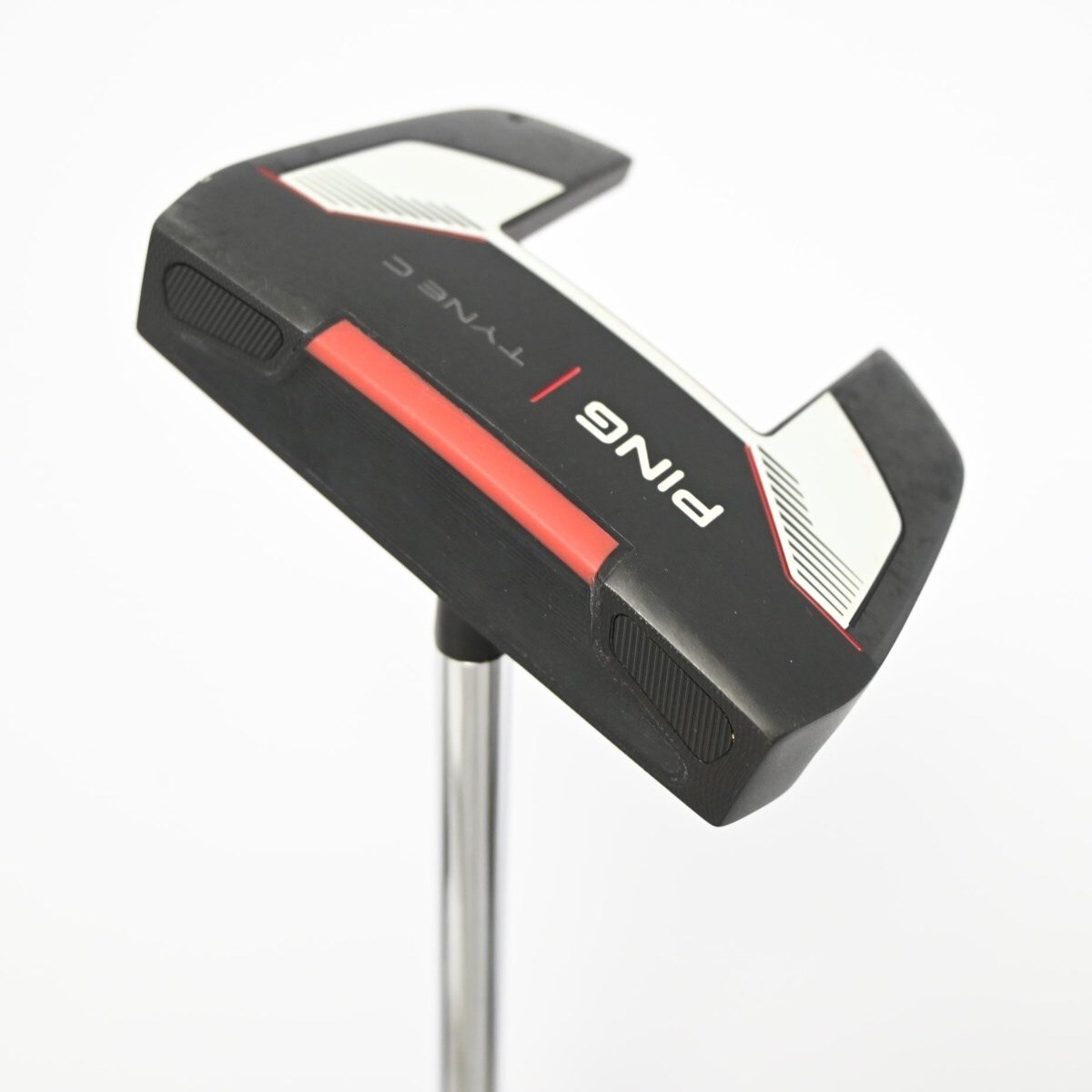 PING TYNE C パター 黒/赤 レフティ 左 中古】タイン C パター スチールシャフト 計測項目外 計測項目外 C