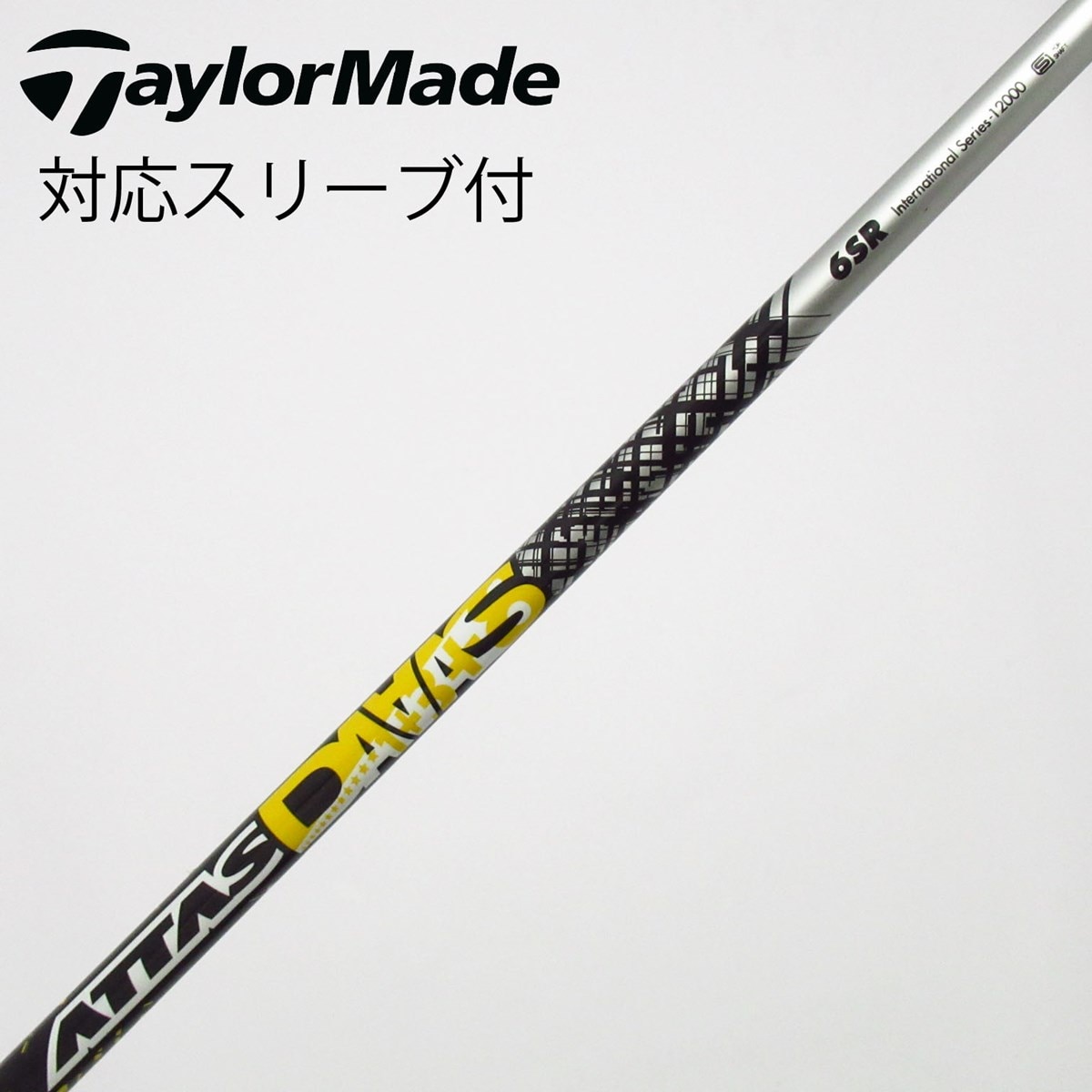 UST マミヤATTAS DAAAS 6SR※シャフトのみ 中古】ATTAS DAAAS ドライバー用_スリーブ付 ATTAS DAAAS 6 SR C