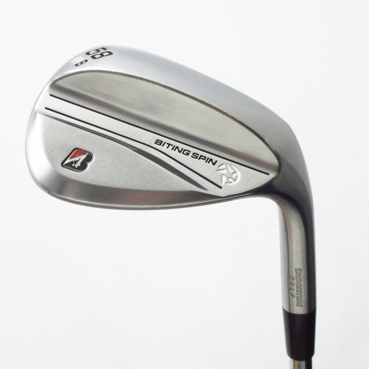ブリヂストンゴルフクラブウエッジ(58°) 中古】BITING SPIN ウェッジ Dynamic Gold 58-08 S200 C(ウェッジ